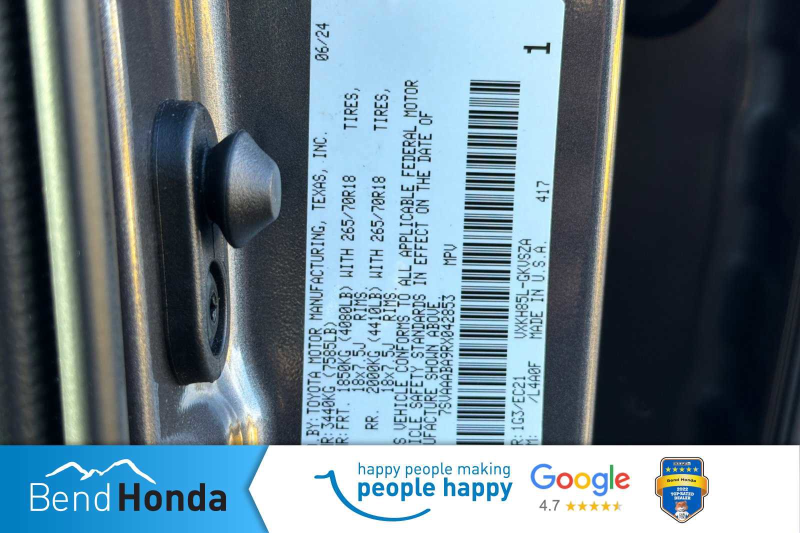 Used 2024 Toyota Sequoia SR5 w/ SR5 Premium Package image 30