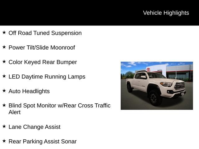 Used 2016 Toyota Tacoma TRD Off-Road w/ Premium & Technology Package AWD/4WD image 4