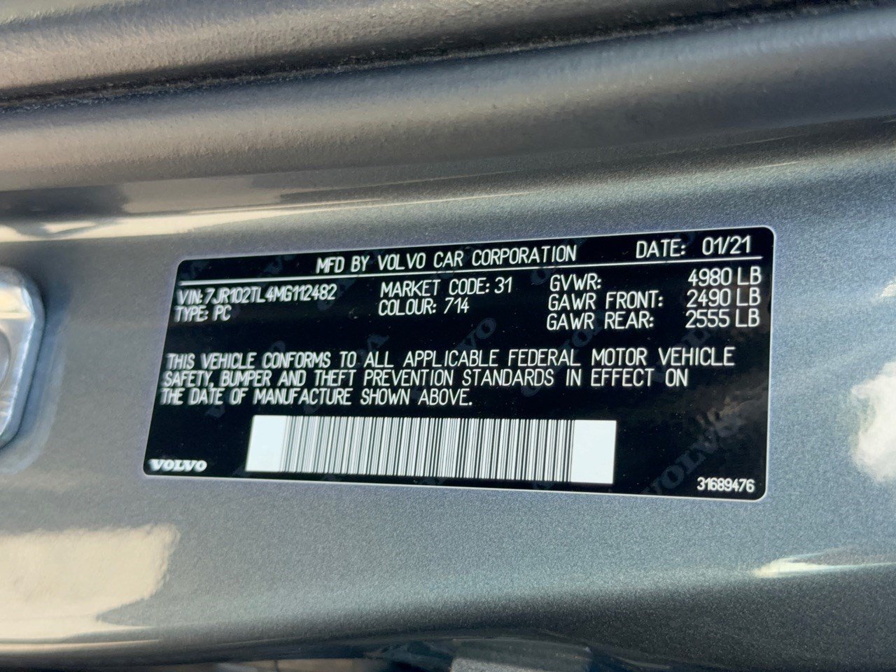 Used 2021 Volvo S60 T5 Inscription AWD/4WD image 31