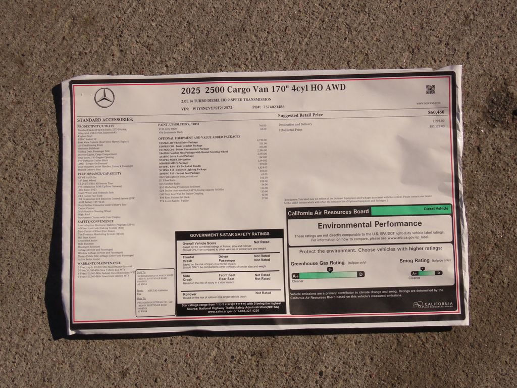 Used 2025 Mercedes-Benz Sprinter 2500 image 9