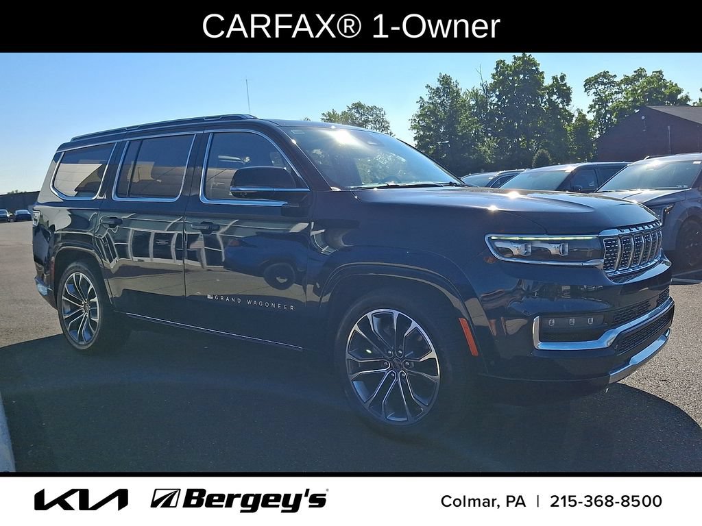 Used 2023 Jeep Grand Wagoneer Series III w/ Rear Seat Video Group 1 AWD/4WD image 3
