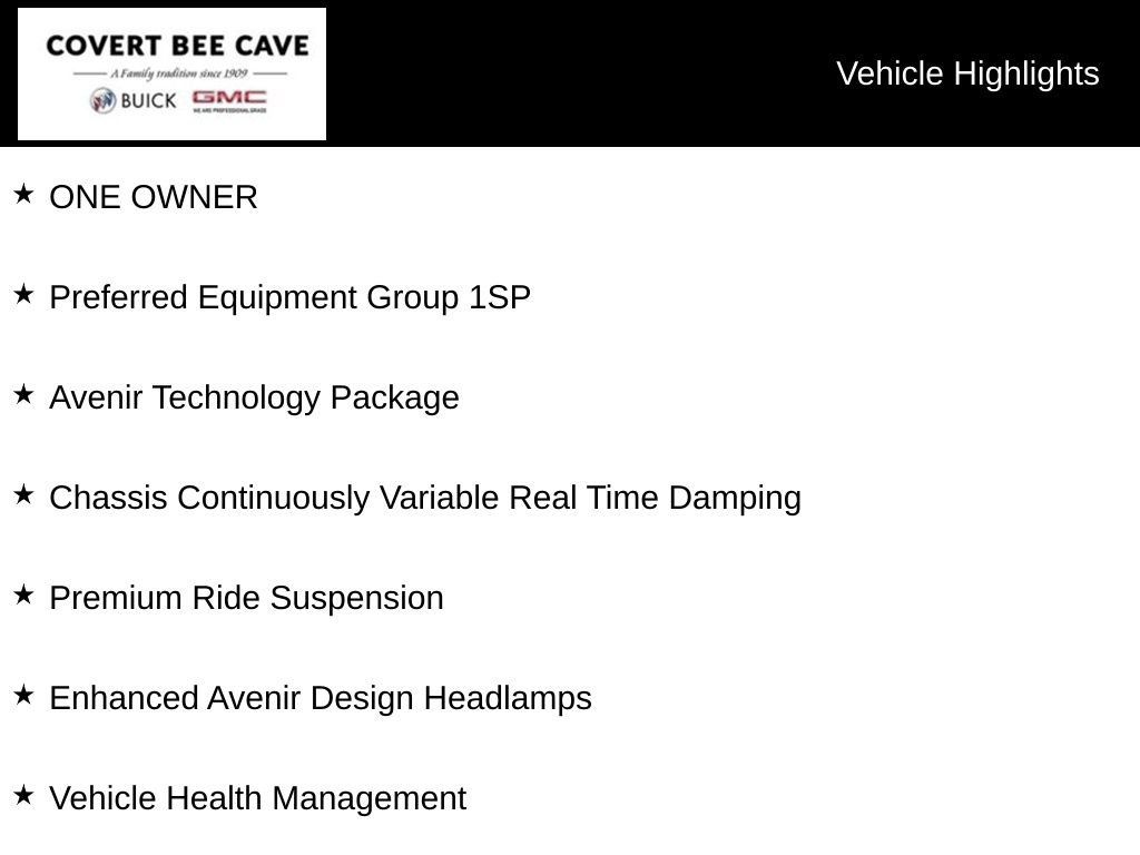 Used 2024 Buick Enclave Avenir w/ Avenir Technology Package FWD image 6