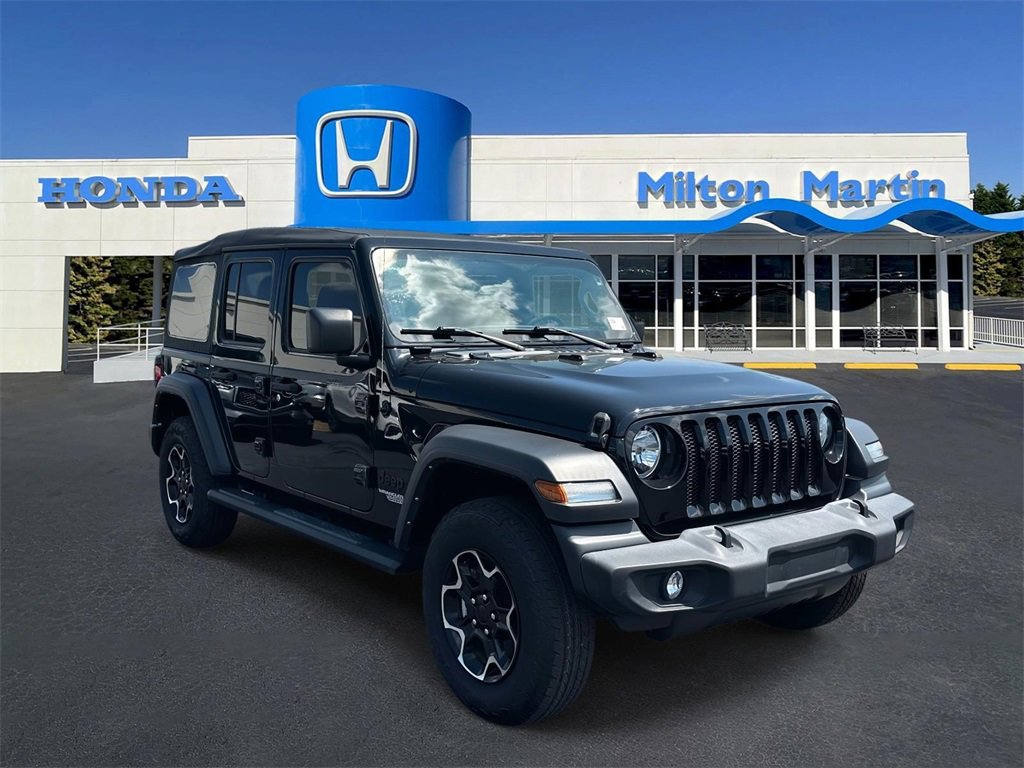 Used 2021 Jeep Wrangler Unlimited Sport S image 1