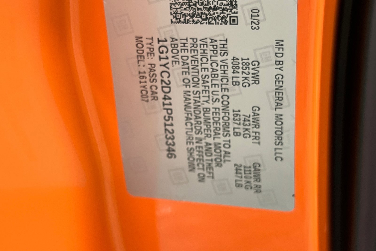 Used 2023 Chevrolet Corvette Stingray Premium Cpe w/ Z51 Performance Package