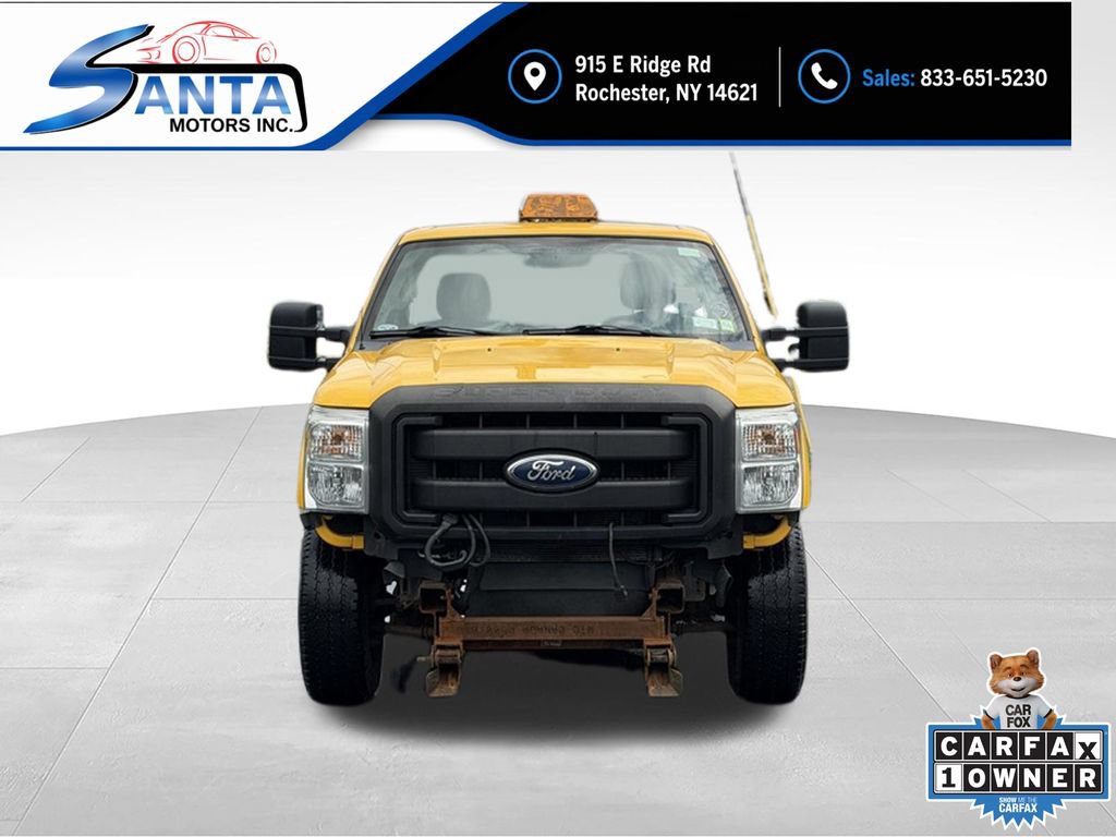 Used 2011 Ford F350 XL w/ Snow Plow Prep Pkg AWD/4WD image 2