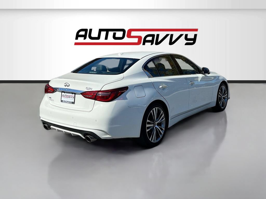 Used 2021 INFINITI Q50 Sensory w/ Cargo Package AWD/4WD image 7