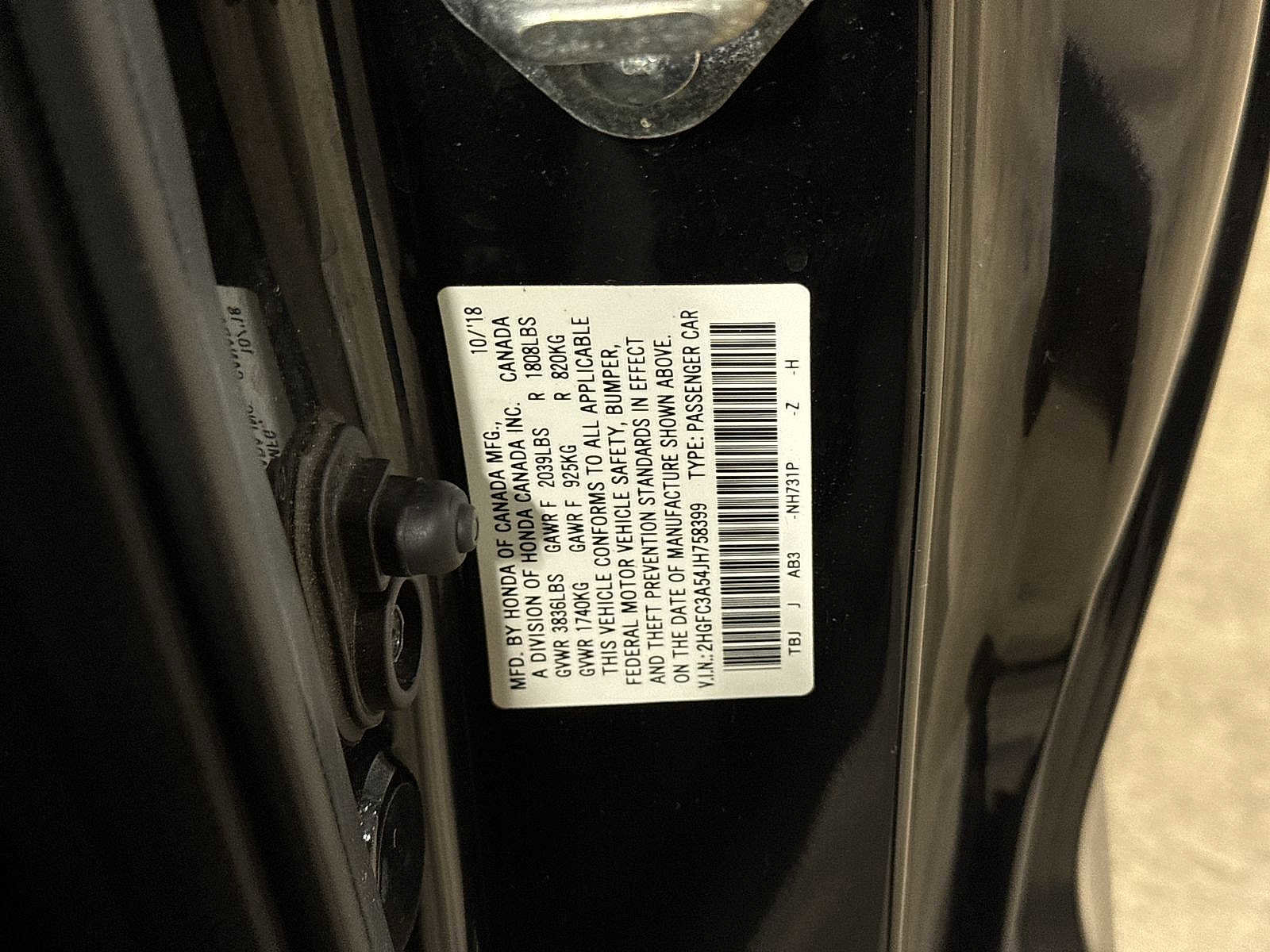 Used 2018 Honda Civic Si image 13