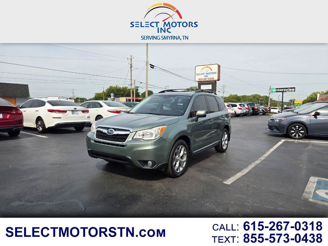 Used 2015 Subaru Forester 2.5i Touring w/ Eyesight & Navigation System