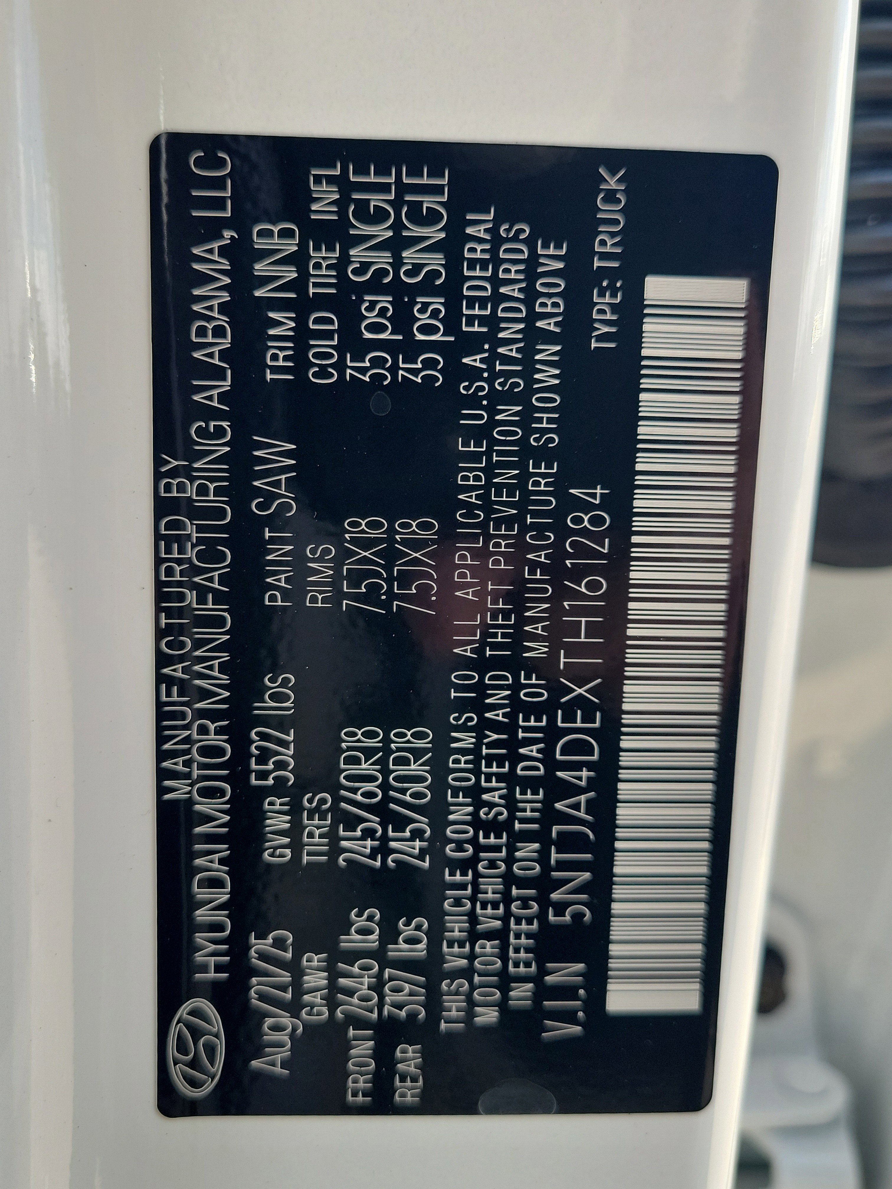 New 2026 Hyundai Santa Cruz SE image 32