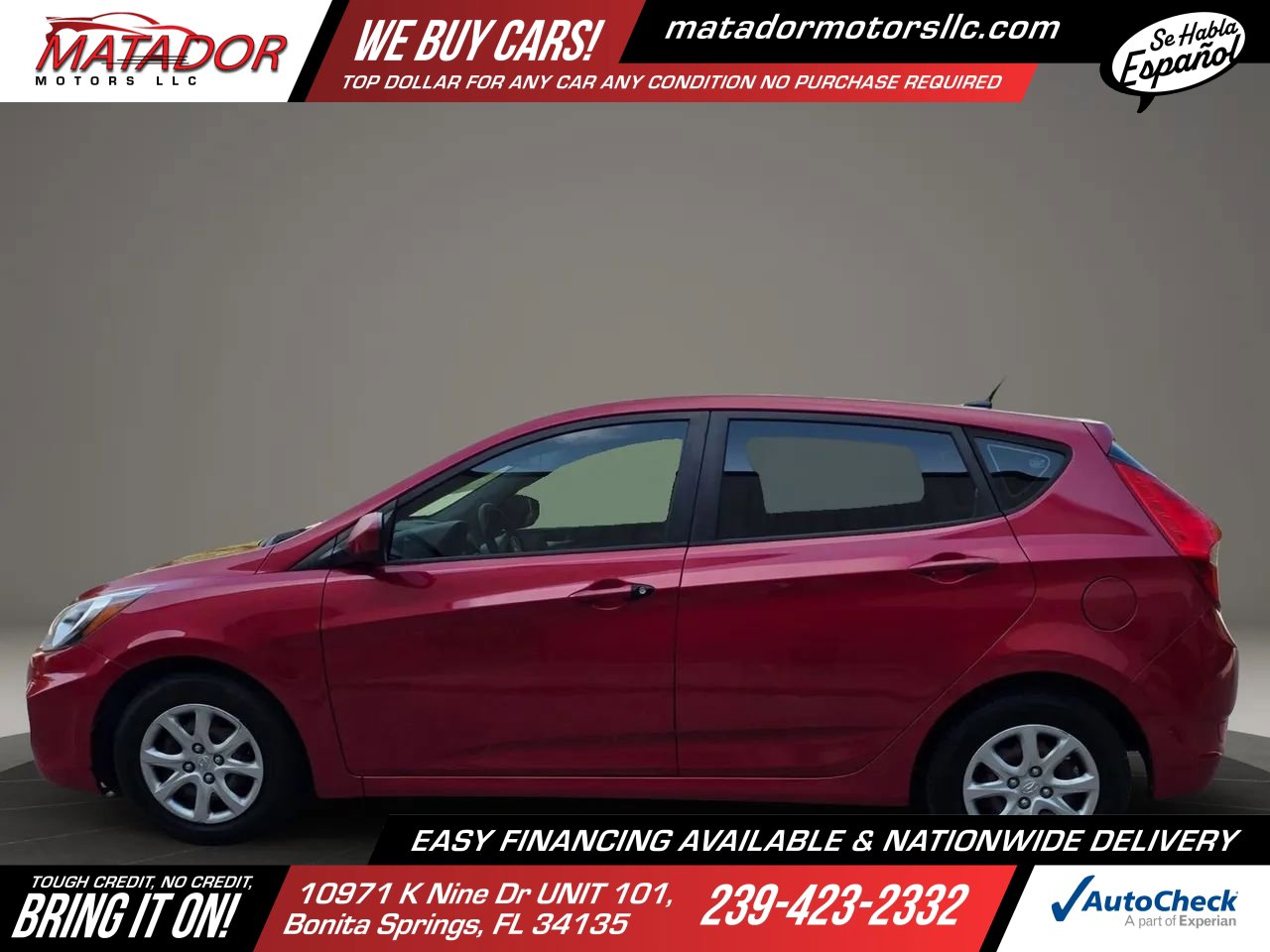 Used 2013 Hyundai Accent GS FWD image 8