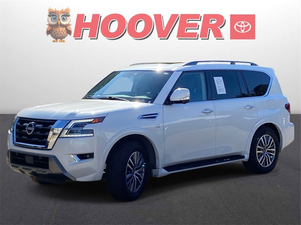 Used 2021 Nissan Armada SL w/ Captain's Chairs Package image 6