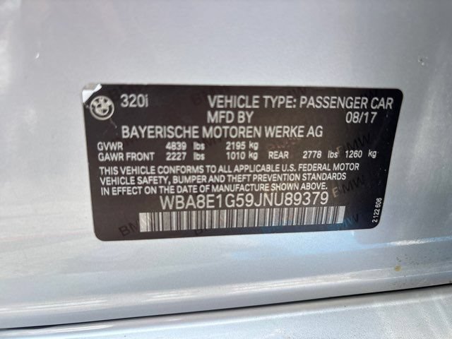 Used 2018 BMW 320i Sedan RWD image 67