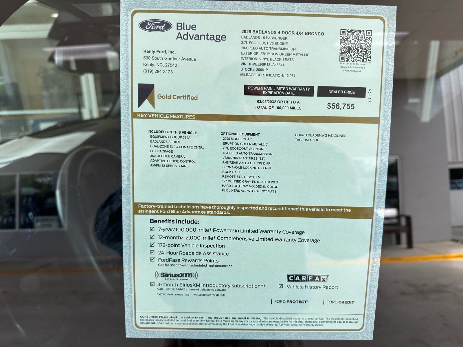 Certified 2025 Ford Bronco Badlands AWD/4WD image 5