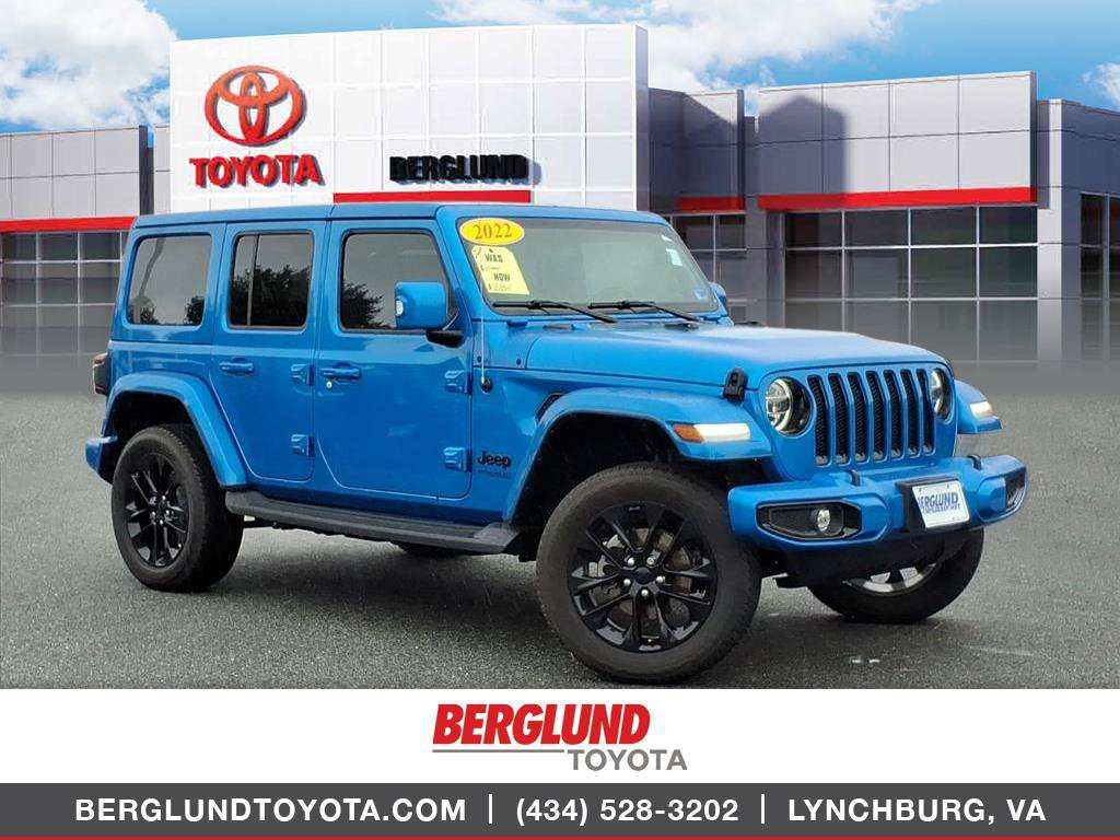 Used 2022 Jeep Wrangler Unlimited Sahara AWD/4WD image 1
