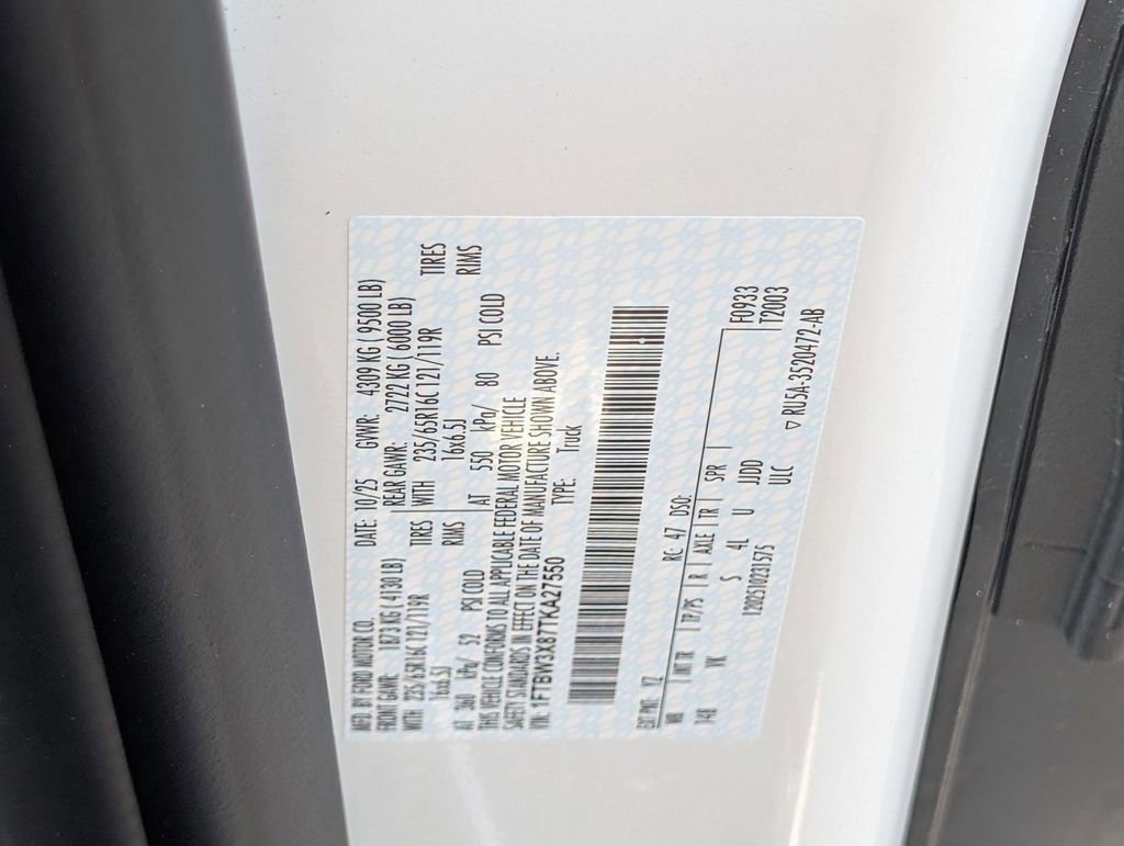 New 2026 Ford Transit 350 148 High Roof Extended w/ Load Area Protection Package image 30