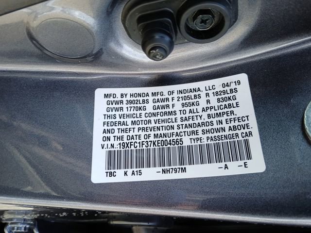 Used 2019 Honda Civic EX image 18