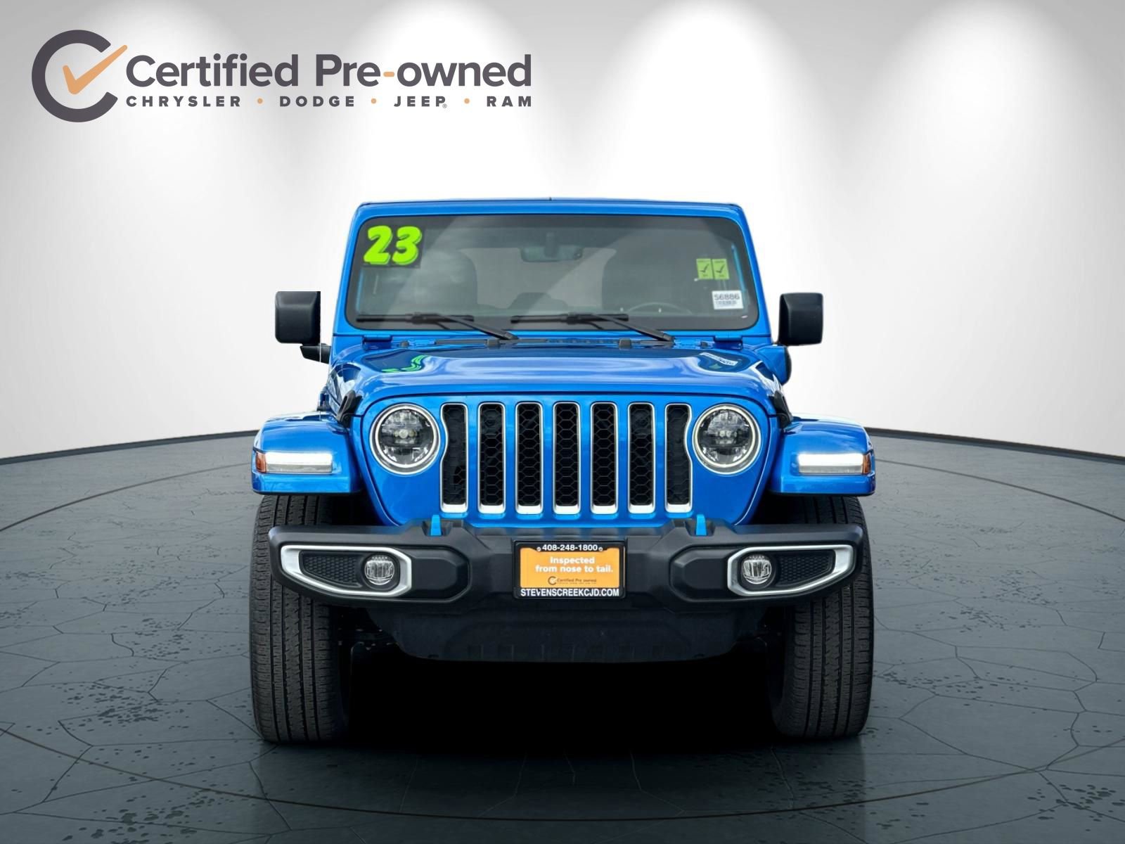 Certified 2023 Jeep Wrangler Unlimited Sahara w/ Cold Weather Group AWD/4WD image 9