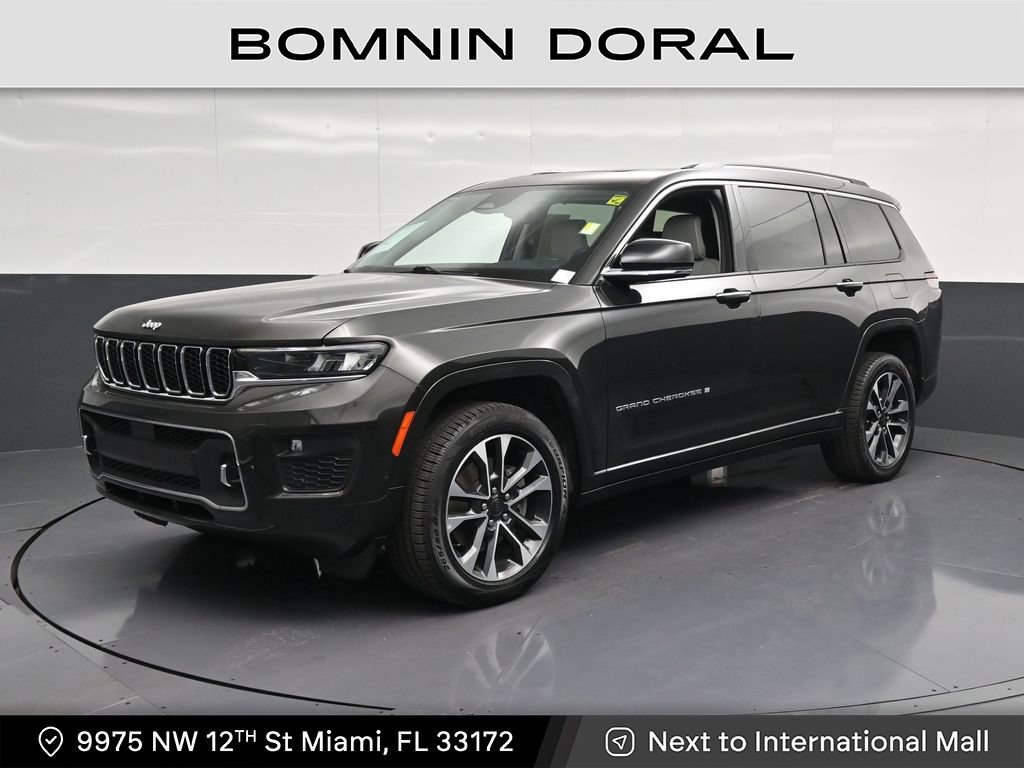 Used 2021 Jeep Grand Cherokee L Overland w/ Luxury Tech Group IV