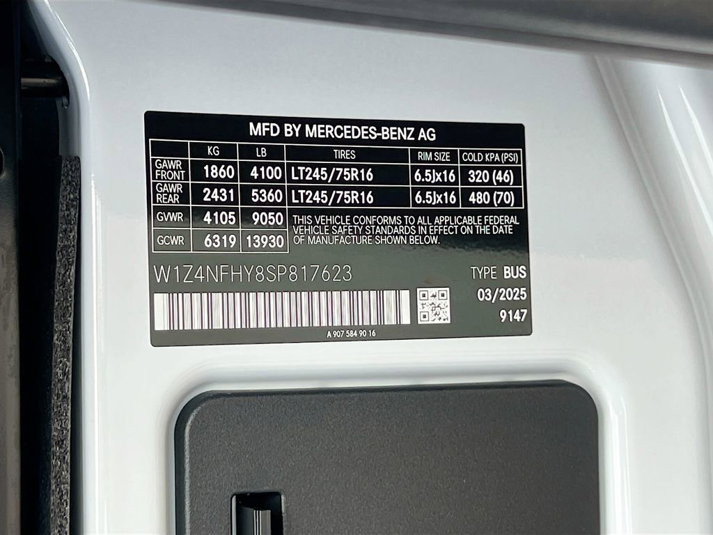 New 2025 Mercedes-Benz Sprinter 2500 image 26