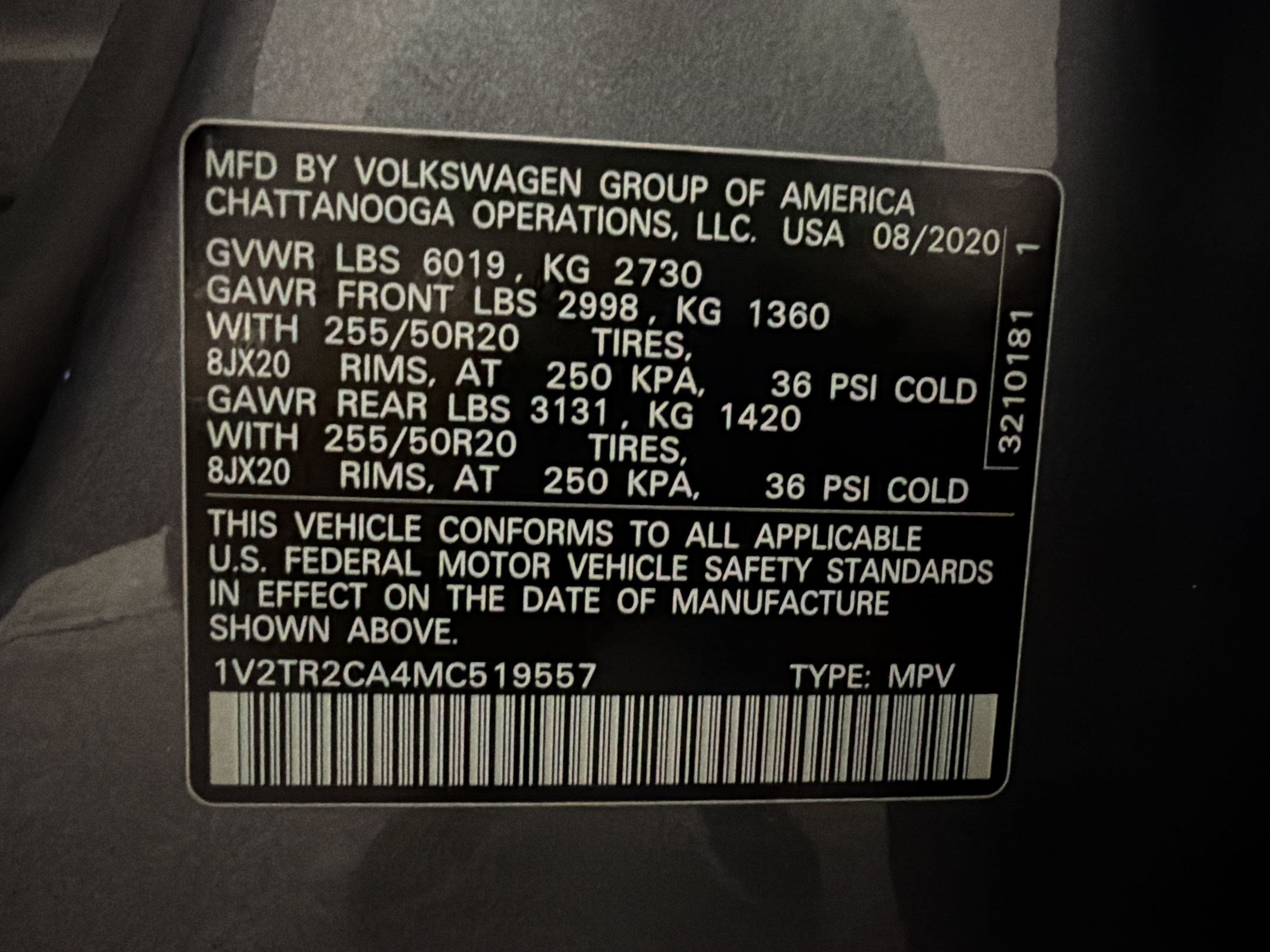 Used 2021 Volkswagen Atlas SEL Premium AWD/4WD image 27