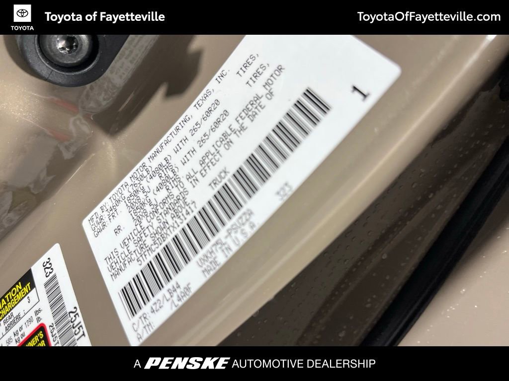 New 2026 Toyota Tundra 1794 Edition image 35