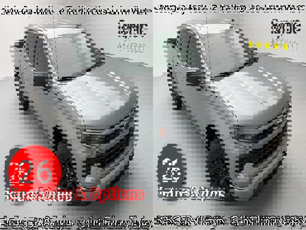 New 2026 Chevrolet Silverado 1500 RST w/ Dark Appearance Package image 1