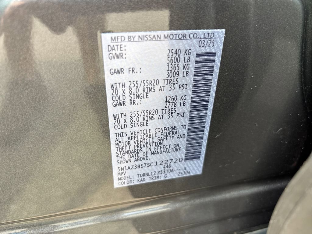 New 2025 Nissan Murano SV image 18