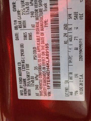 Used 2019 Ford Ranger XLT w/ Equipment Group 301A Mid image 23