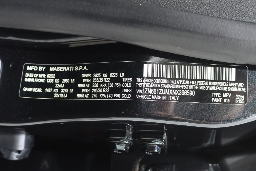 Used 2022 Maserati Levante Modena S AWD/4WD image 42