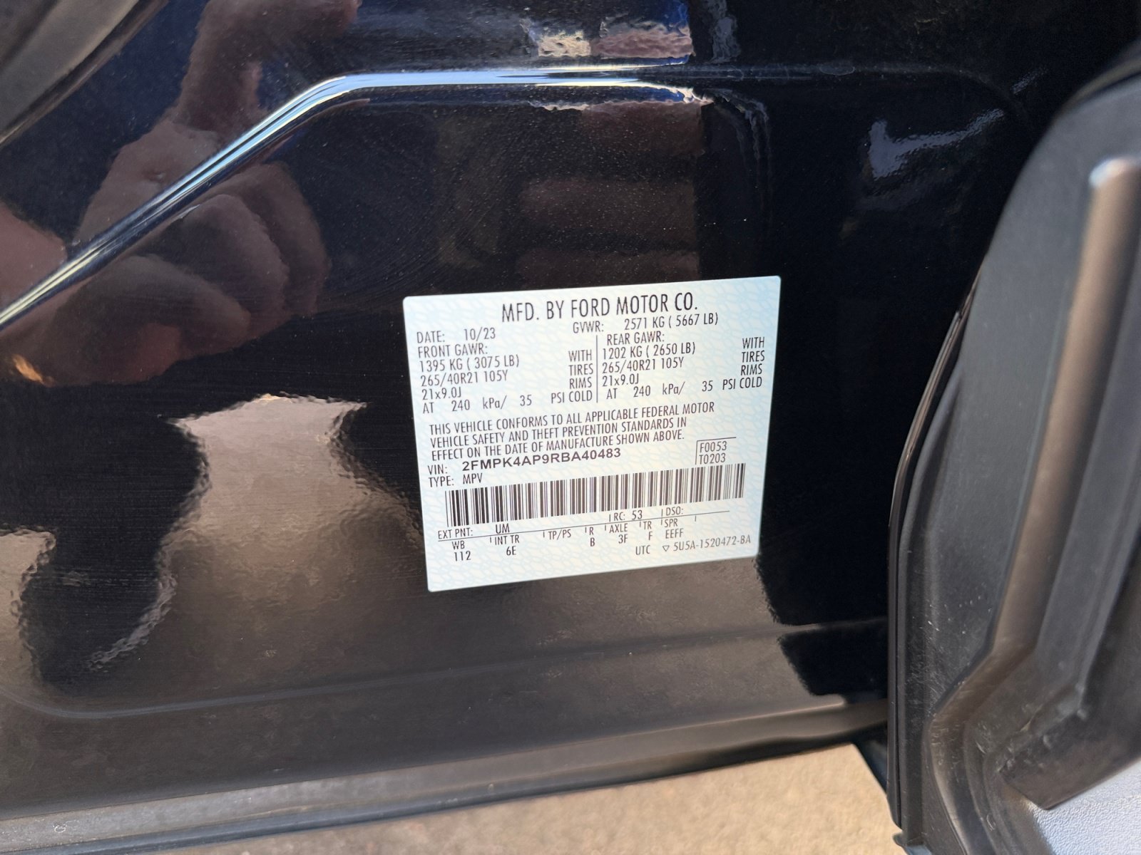 Used 2024 Ford Edge ST w/ Equipment Group 401A AWD/4WD image 35