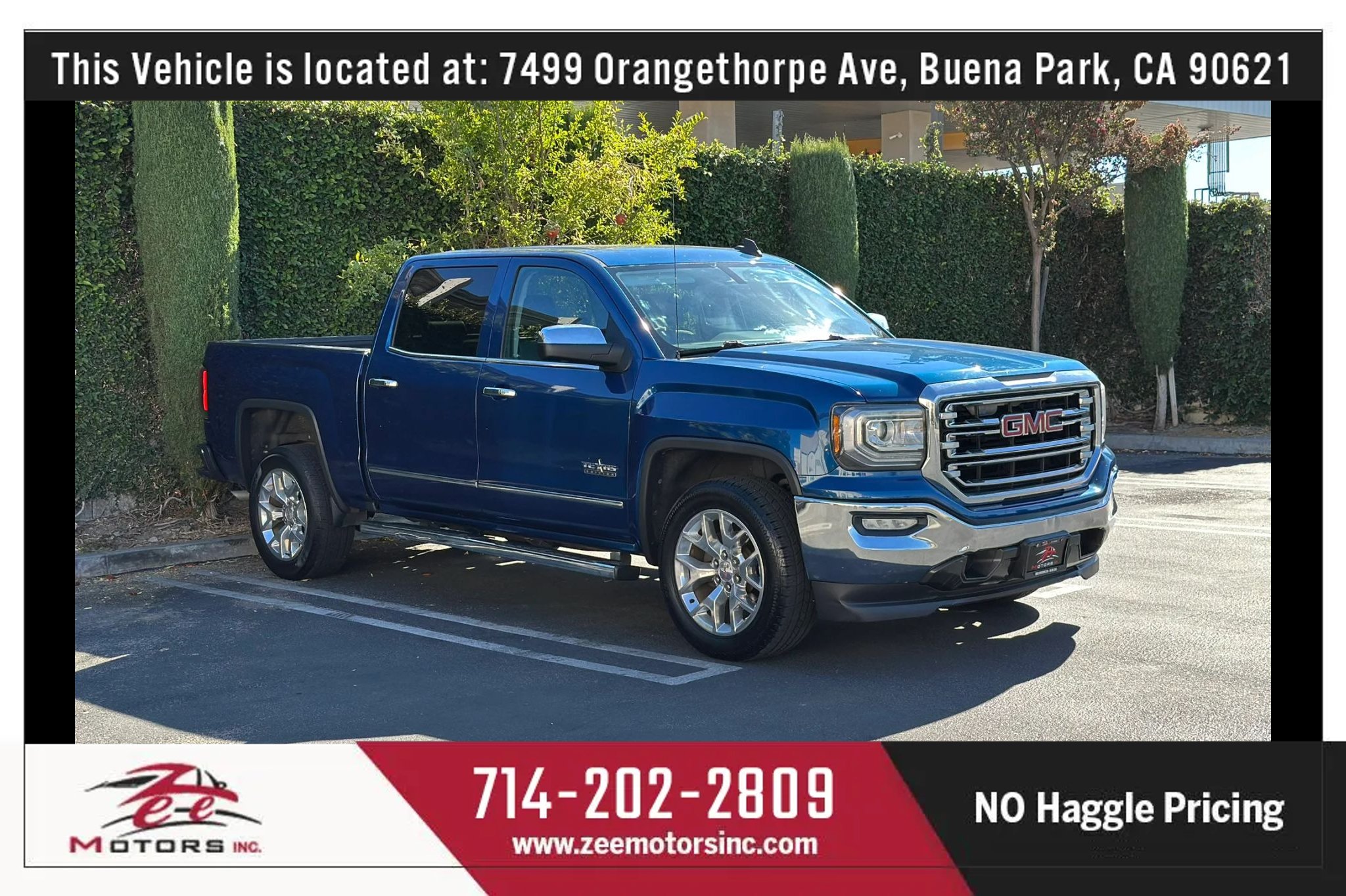 Used 2017 GMC Sierra 1500 SLT w/ Texas SLT Premium Package RWD image 4