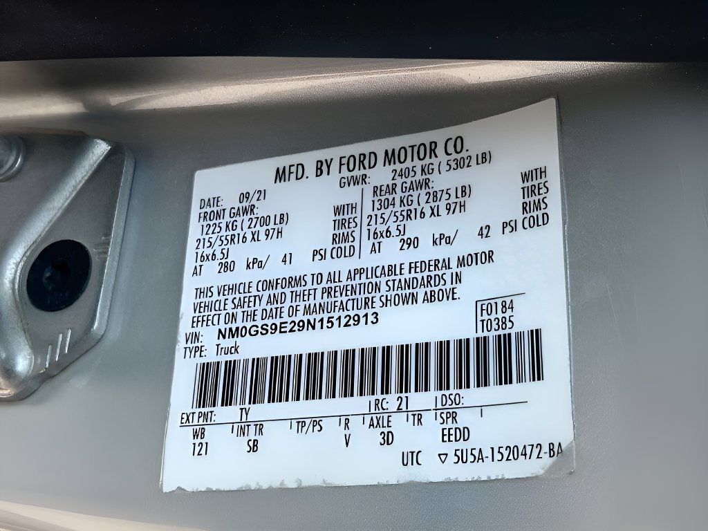 Used 2022 Ford Transit Connect XL FWD image 30