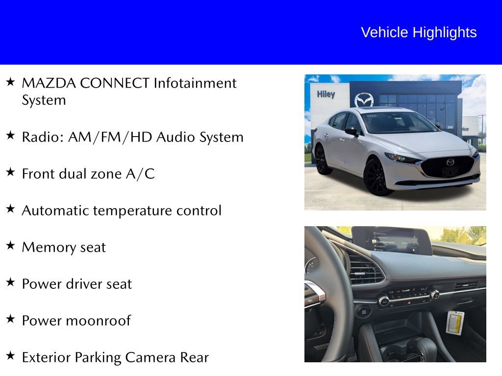 New 2026 MAZDA MAZDA3 Carbon AWD/4WD image 9