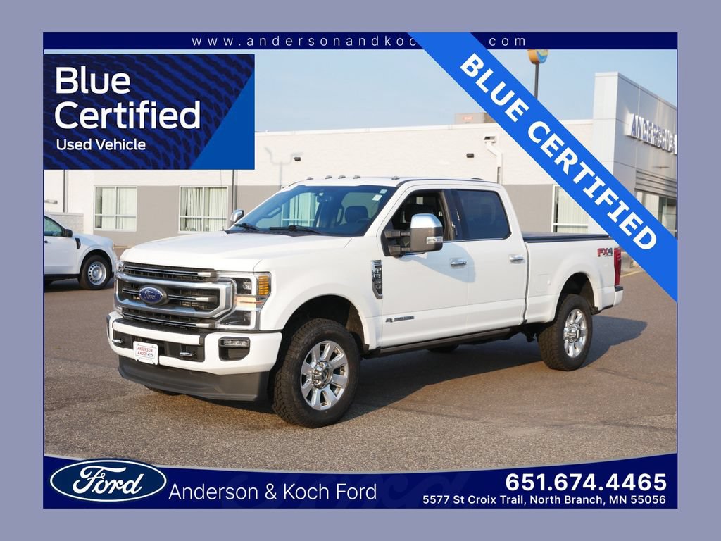 Certified 2021 Ford F350 Platinum AWD/4WD image 1