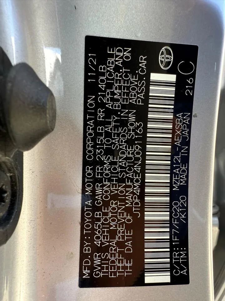 Used 2022 Toyota Corolla SE w/ SE Premium Package image 31