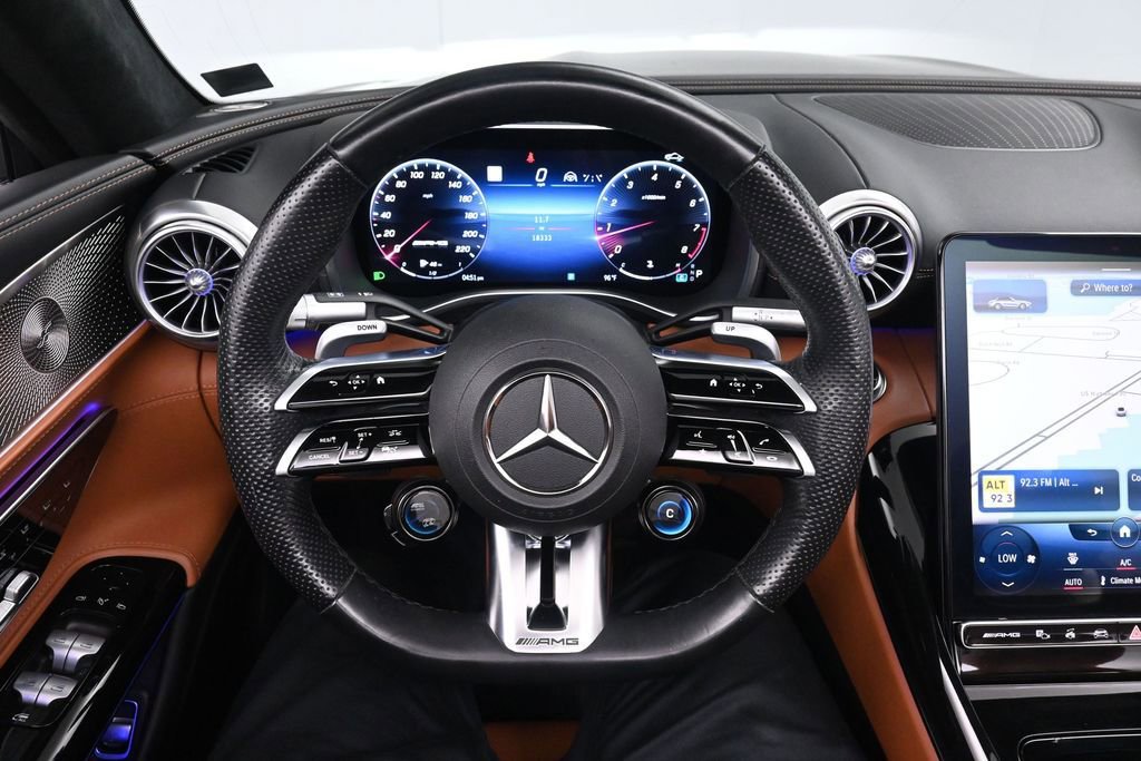 Used 2022 Mercedes-Benz SL 63 AMG 4MATIC w/ Driver Assistance Package image 23