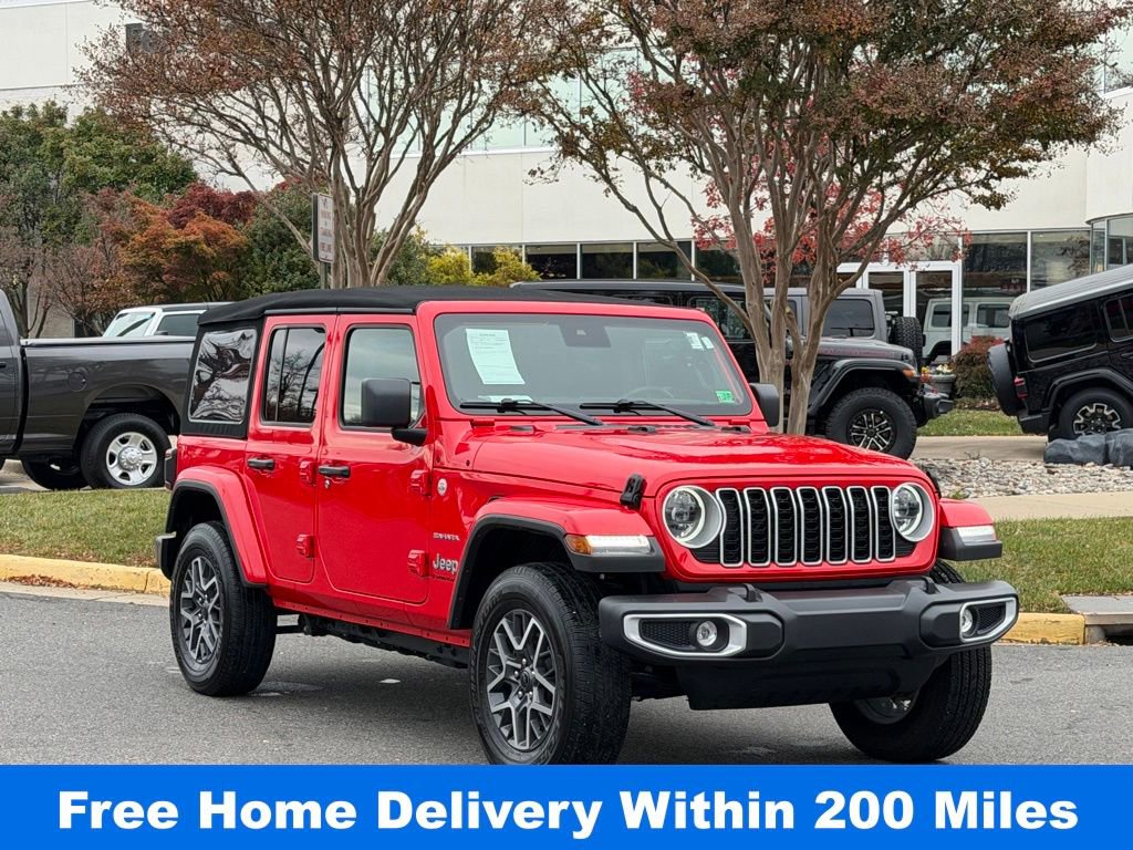 Certified 2024 Jeep Wrangler Sahara image 1