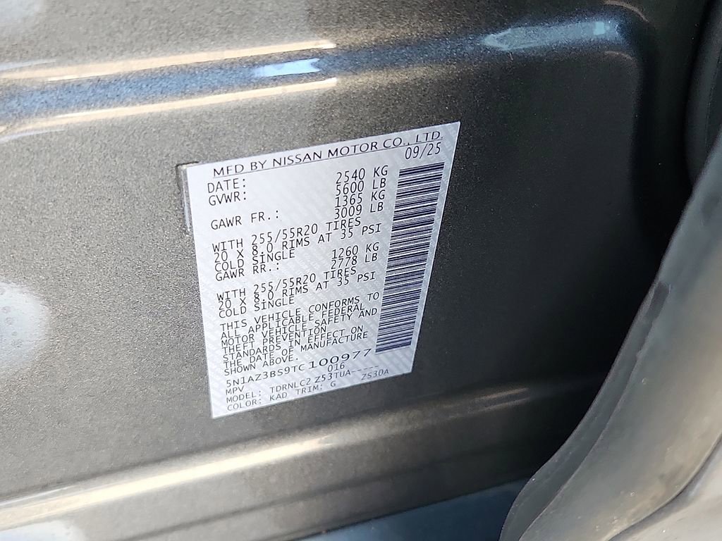 New 2026 Nissan Murano SV image 10