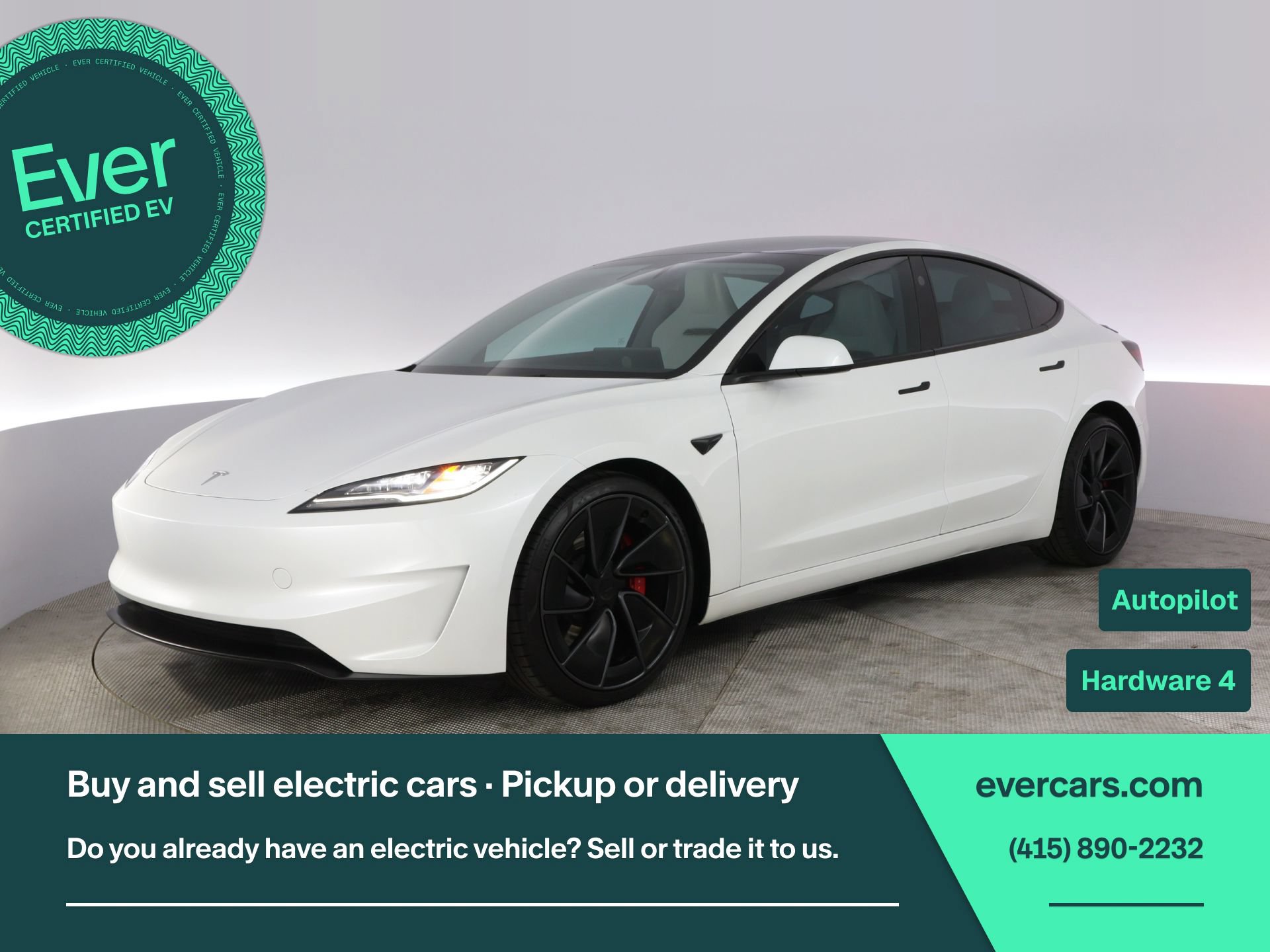 Used 2025 Tesla Model 3 Performance AWD/4WD image 1