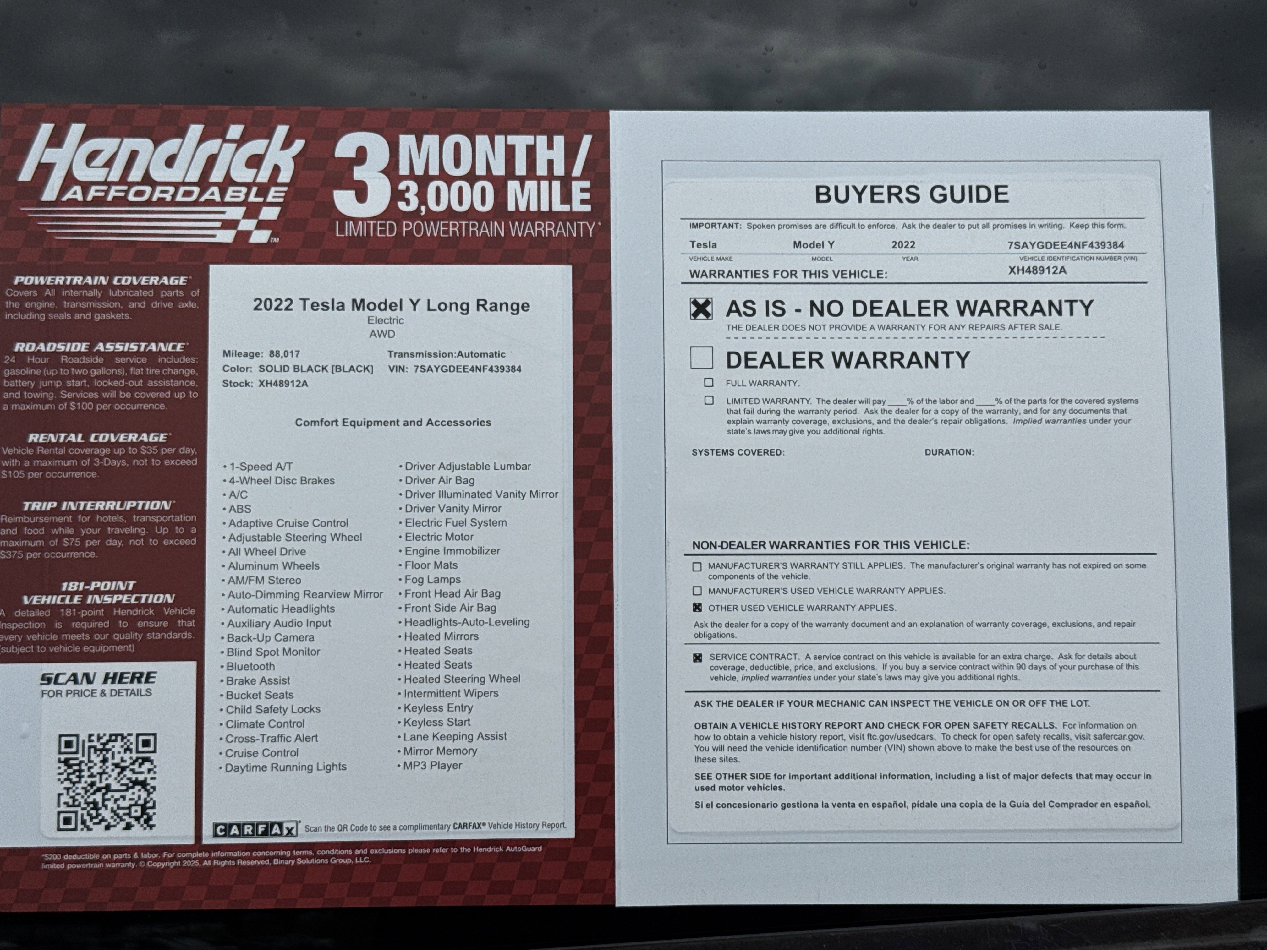 Used 2022 Tesla Model Y Long Range AWD/4WD image 34