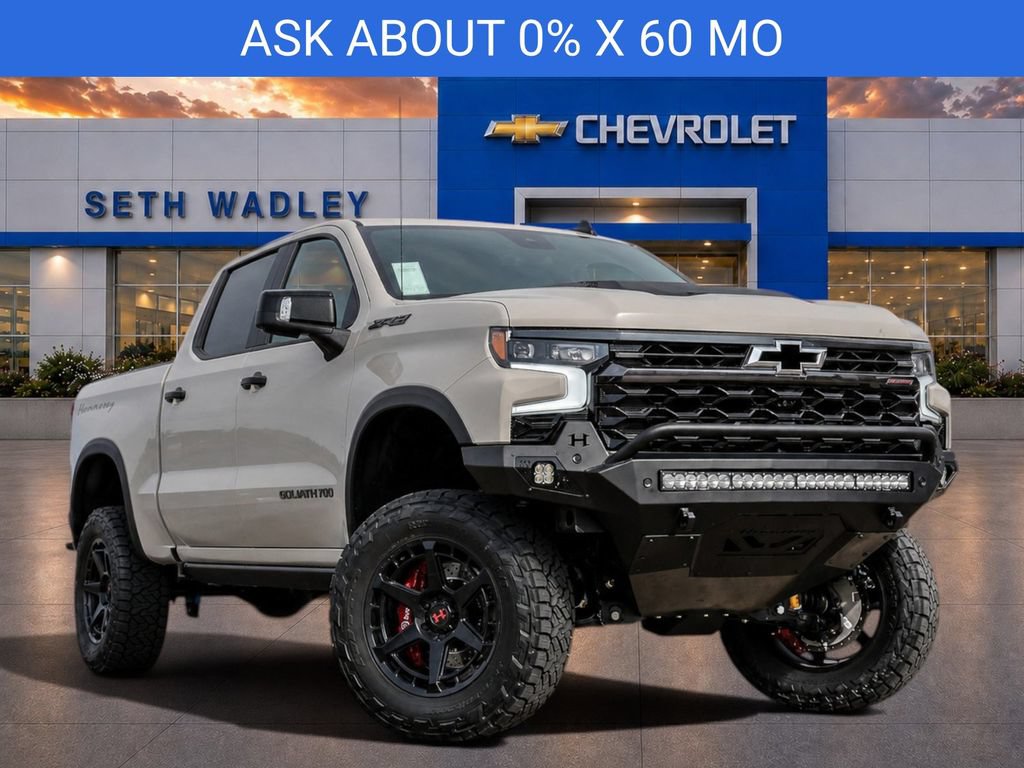 New 2026 Chevrolet Silverado 1500 ZR2 w/ Dark Appearance Package AWD/4WD image 1
