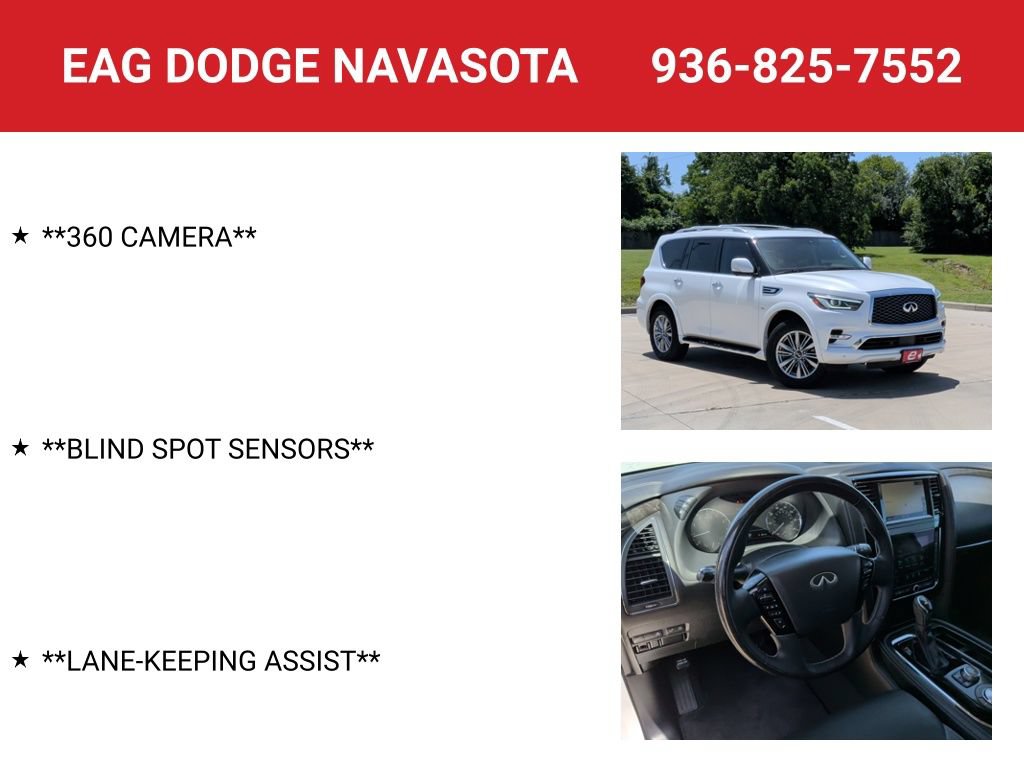 Used 2020 INFINITI QX80 Luxe RWD image 8