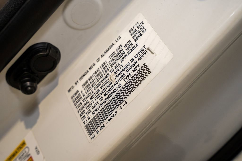 Used 2021 Honda Pilot Elite image 27