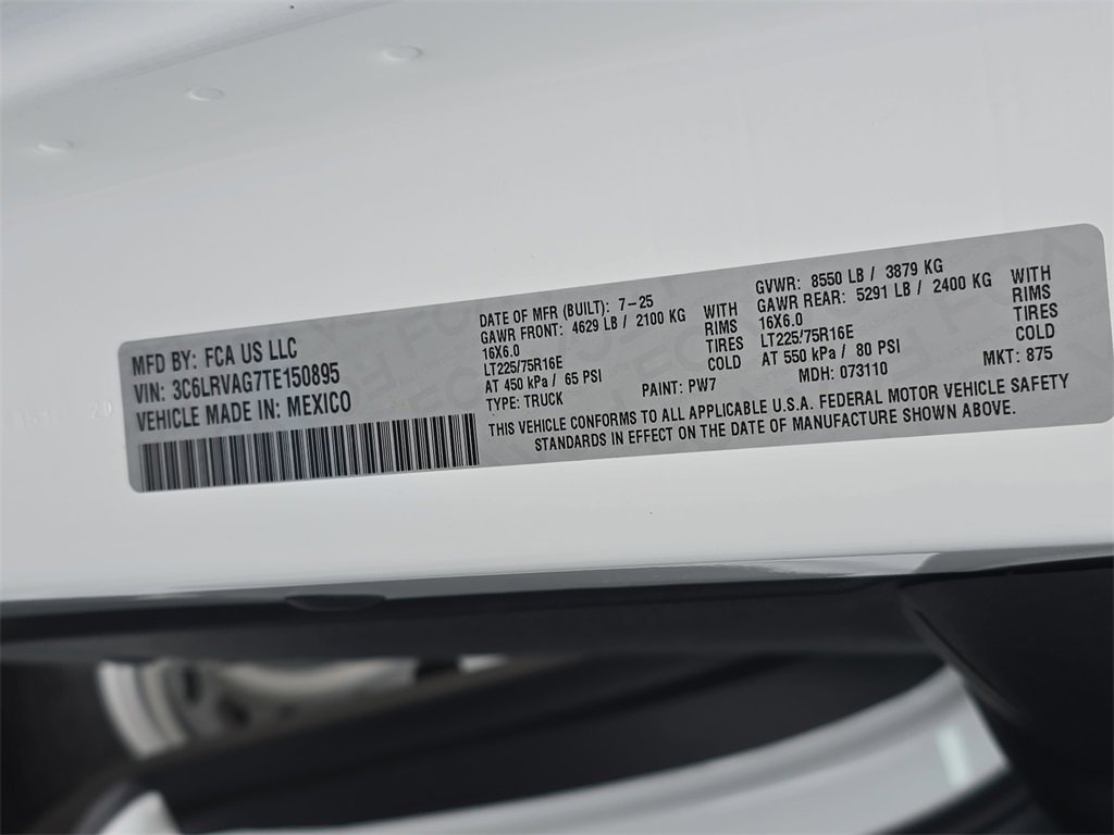 New 2026 RAM ProMaster 1500 image 32