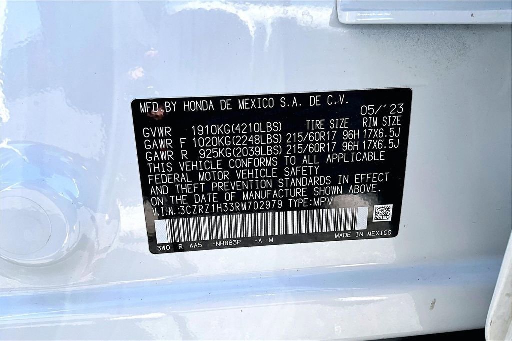 Used 2024 Honda HR-V LX image 14