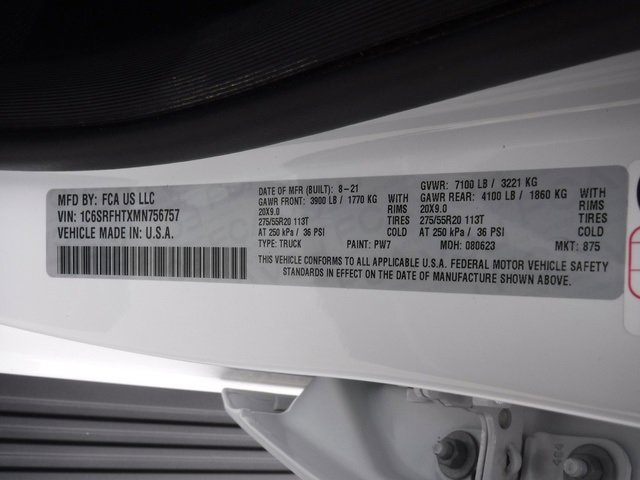 Certified 2021 RAM 1500 Limited image 67