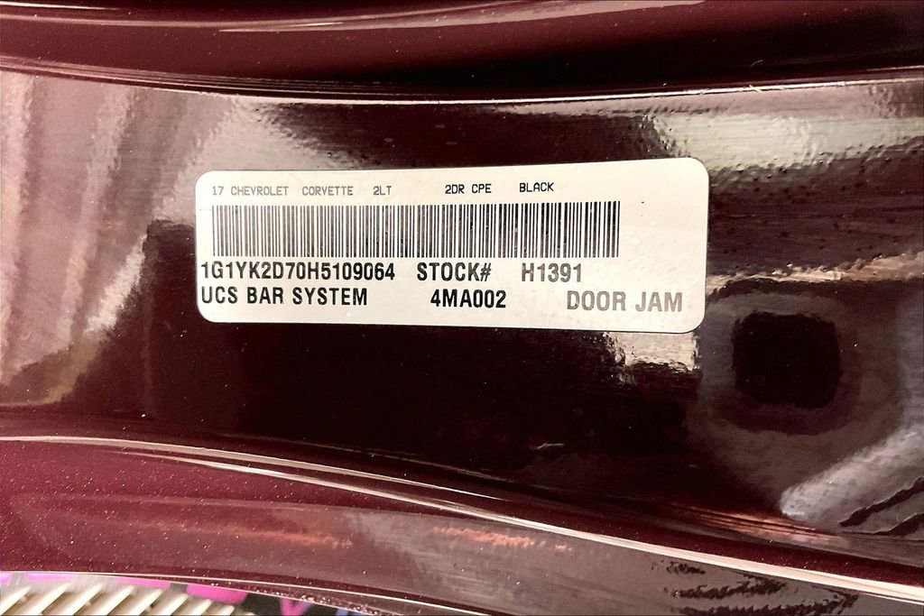 Used 2017 Chevrolet Corvette Stingray Coupe image 41