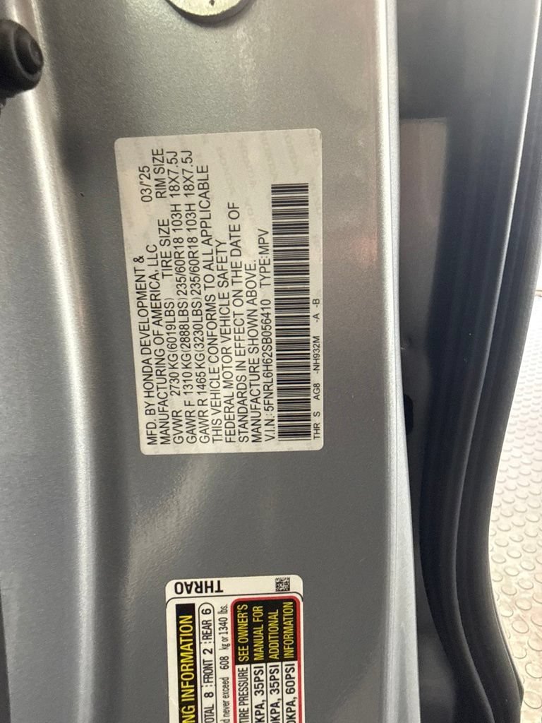 Used 2025 Honda Odyssey EX-L image 18