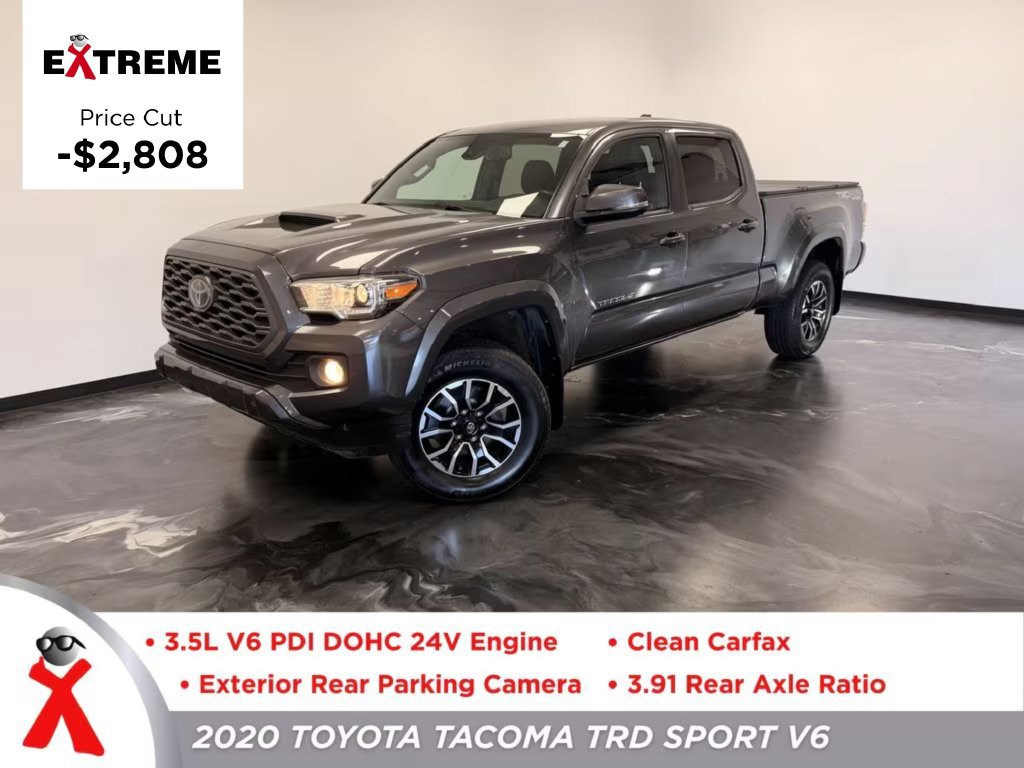 Used 2020 Toyota Tacoma TRD Sport AWD/4WD image 1