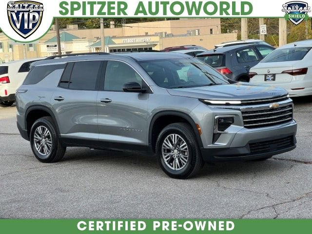 Certified 2025 Chevrolet Traverse LT